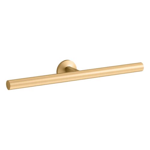 Main product image of Components Double Towel Arm (Vibrant Brushed Moderne Brass), K-78379-2MB