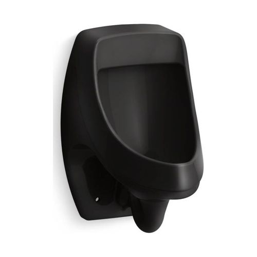 Main product image of Washout Half-Stall 0.125 Gpf Urinal, Rear Spud (Black/Black), K-5452-ER-7