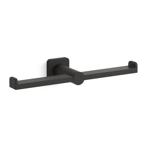 Main product image of Double Toilet Paper Holder (Matte Black), K-21897-BL