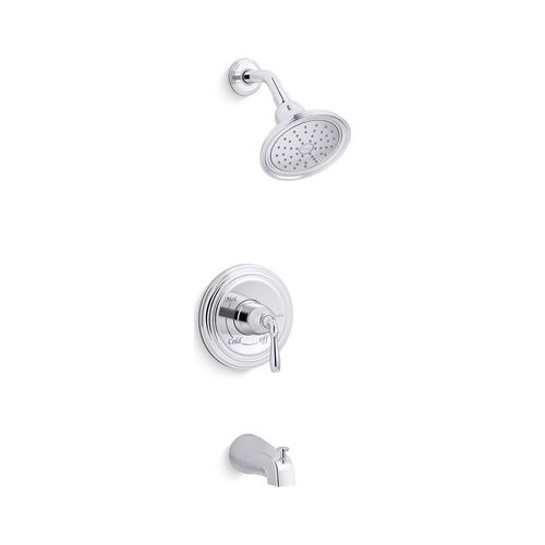 Main product image of Rite-Temp Bath And Shower Trim Kit, 1.75 GPM , Slip-Fit Spout (Polished Chrome)