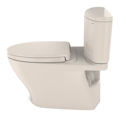 Main product image of MS442124CUFG#12 Nexus 1.0 GPF 2-Piece Elongated 1.0 GPF Universal Height Toilet w/ CEFIONTECT & SS124 Softclose Seat, Washlet + Ready (Sedona Beige)