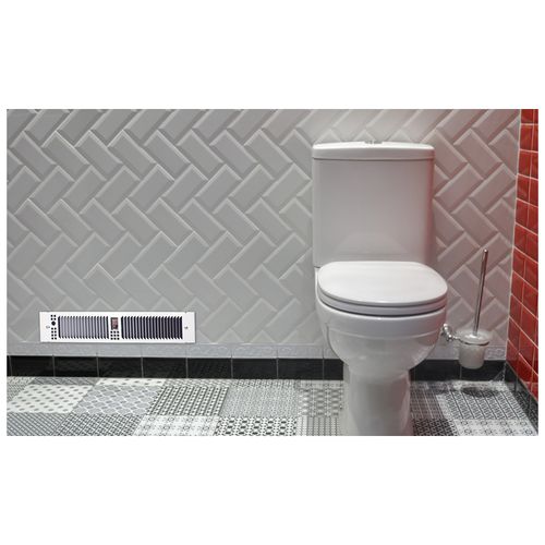 Main product image of KTW Series Multi Watt Horizontal/Vertical Heater with High/Low Switch & Return Grille (208/240V, 1125/1500W) - White