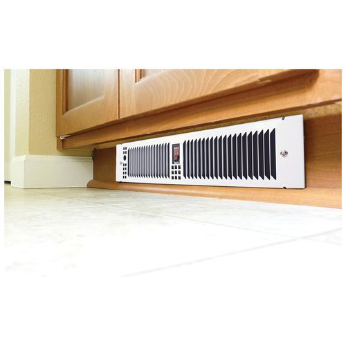 Main product image of KTW Series Multi Watt Horizontal/Vertical Heater with High/Low Switch & Return Grille (208/240V, 1125/1500W) - White