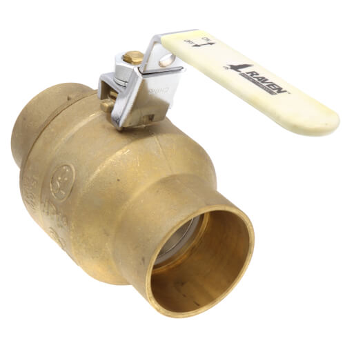Main product image of 2" Full Port Sweat Ball Valve w/ Latch Lock Handle (Lead Free)