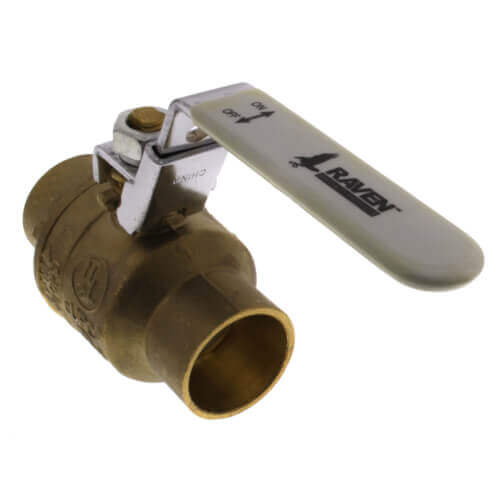 Main product image of 4" Full Port Sweat Ball Valve w/ Latch Lock Handle (Lead Free)