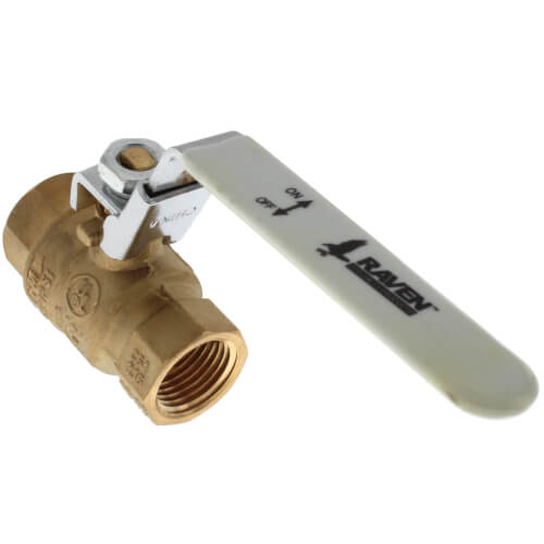 L610T012NL Raven L610T012NL 1/2" Full Port Threaded Ball Valve