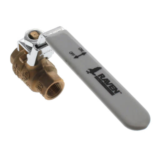 L610T014NL Raven L610T014NL 1/4" Full Port Threaded Ball Valve