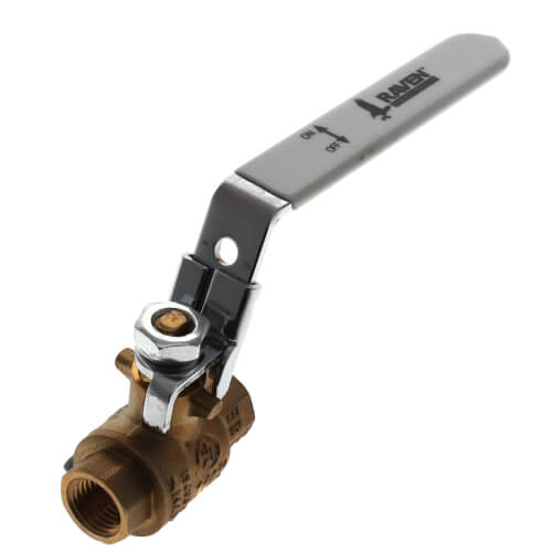 L610T014NL Raven L610T014NL 1/4" Full Port Threaded Ball Valve