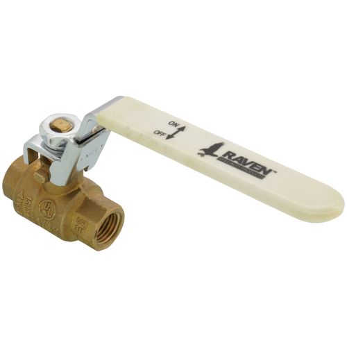 Main product image of 1/4" Full Port Threaded Ball Valve w/ Latch Lock Handle (Lead Free)