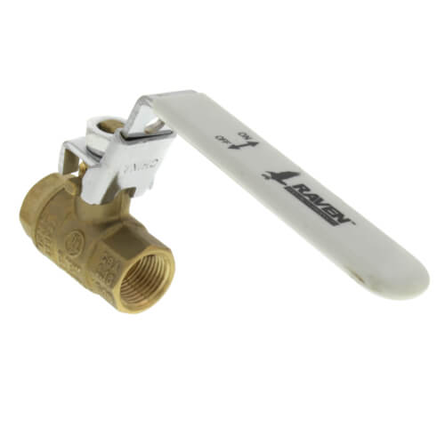 Main product image of 3/8" Full Port Threaded Ball Valve w/ Latch Lock Handle (Lead Free)