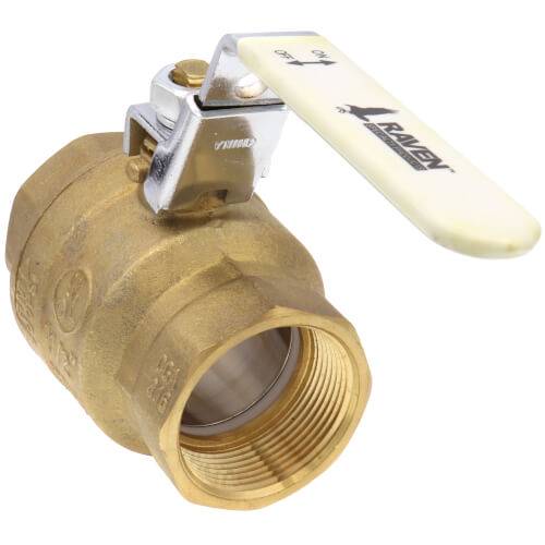 Main product image of 1-1/2" Full Port Threaded Ball Valve w/ Latch Lock Handle (Lead Free)