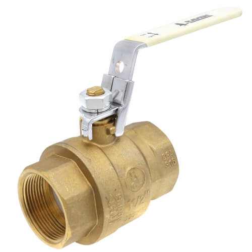 Main product image of 1-1/2" Full Port Threaded Ball Valve w/ Latch Lock Handle (Lead Free)
