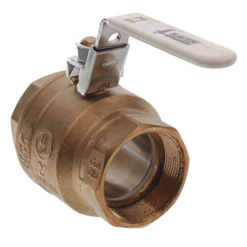 Main product image of 2-1/2" Full Port Threaded Ball Valve w/ Latch Lock Handle (Lead Free)