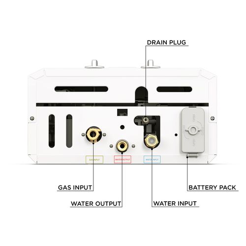Main product image of 75,000 BTU Portable Outdoor Tankless Water Heater (3 GPM, LP)