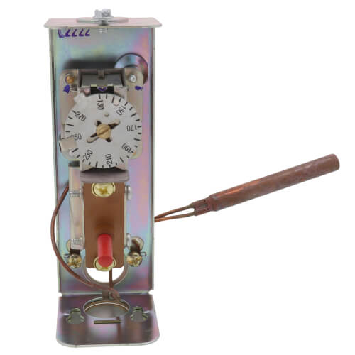 Main product image of High Limit Aquastat, 130-270-Degree (F) range, Manual Reset, L4006E1091
