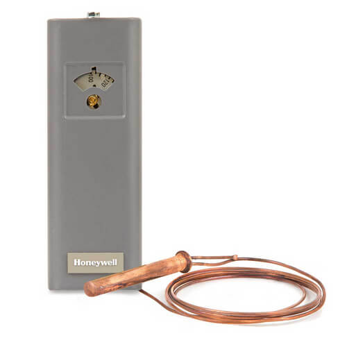 Main product image of High or Low Limit Remote Bulb Aquastat, 130-270-Degree (F), 5-30-Degree (F) Adj Differential, L4008A1130