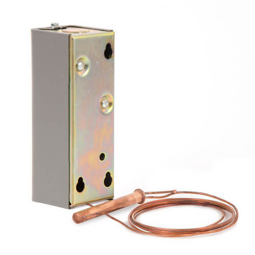 Main product image of High or Low Limit Remote Bulb Aquastat, 130-270-Degree (F), 5-30-Degree (F) Adj Differential, L4008A1130