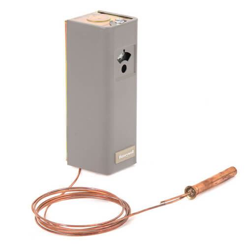 Main product image of High or Low Limit Remote Bulb Aquastat, 130-270-Degree (F), 5-30-Degree (F) Adj Differential, L4008A1130