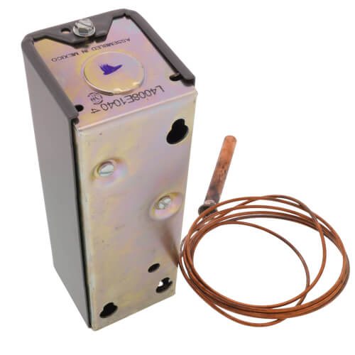 High Limit, Manual Reset Aquastat Controller w/ 130-Degree (F) to 270-Degree (F) Operating Temp