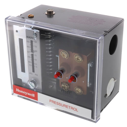 Pressuretrol Controller, Manual Reset, 10 psi to 150 psi