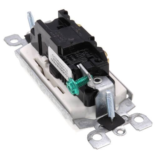 Main product image of Decora LED Illuminated Rocker Switch, Single-Pole - White (15 Amp, 120/277V)