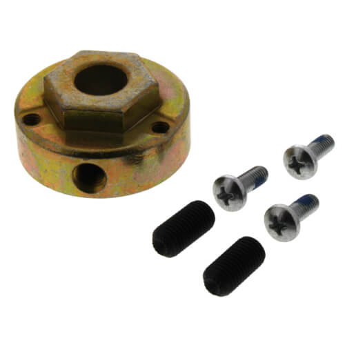 Hex and Round Hub with 1/2" Bore