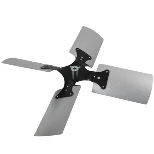 Main product image of 30" CW 4-Blade Heavy Duty Steel Fan Blade w/ 5/8" Bore (24° Pitch), LA04AA299