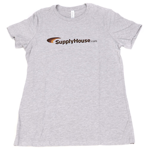 SupplyHouse Fitted Women's Tee (Grey) - Size 2XL