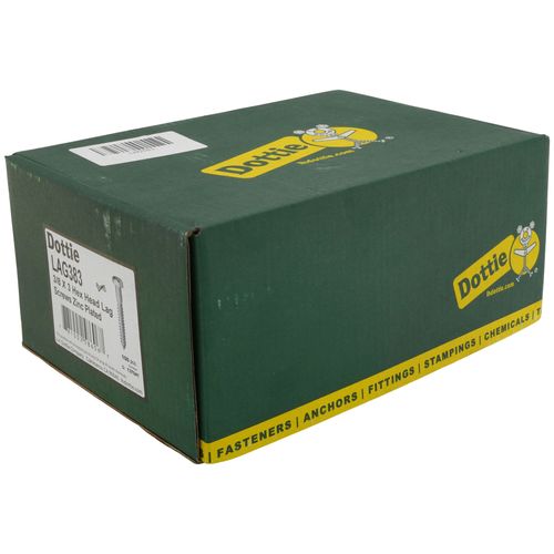 Main product image of 3/8" x 3" Hex Head Lag Screw (Pack of 100)