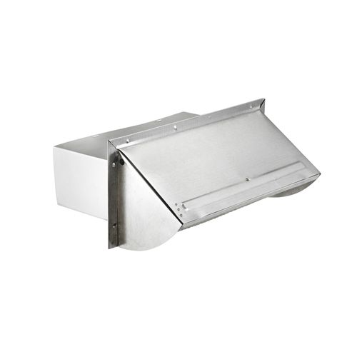 Main product image of 3-1/4" x 10" Aluminum Wall Cap with Screen