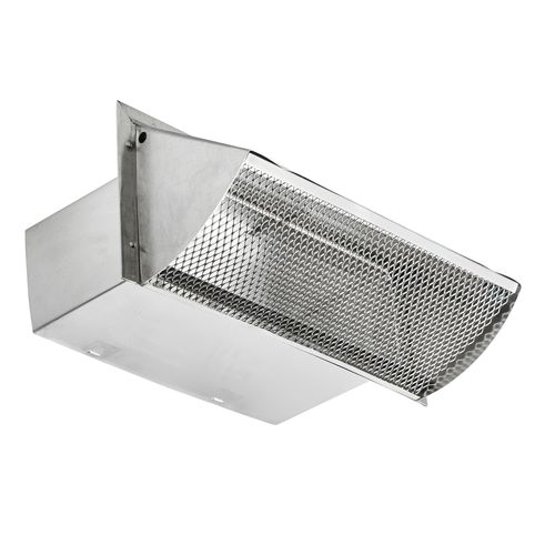 Main product image of 3-1/4" x 10" Aluminum Wall Cap with Screen