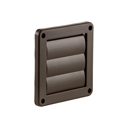 Main product image of 4" Brown Plastic Louvered Vent