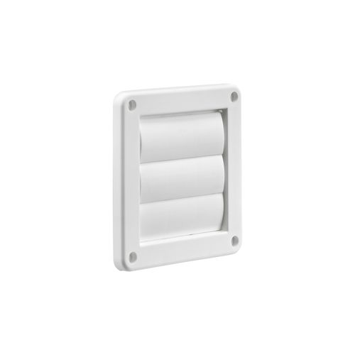 Main product image of 3" White Plastic Louvered Vent
