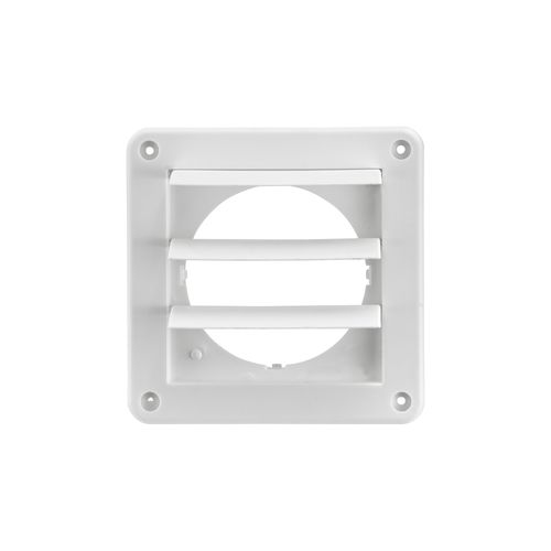 Main product image of 3" White Plastic Louvered Vent