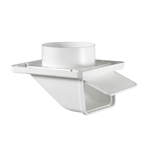 Main product image of 3" White Plastic Under Eave Vent
