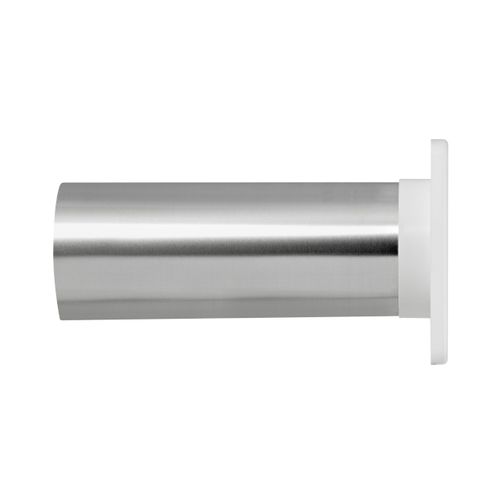 Main product image of 4" White Plastic Wall Exhaust Louvered Dryer Vent with 11" Pipe