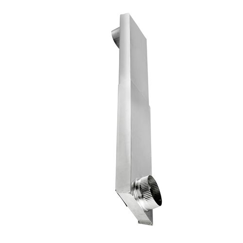 Main product image of 4" 90-Degree Aluminum Dryer Duct (Extends 18" to 30")