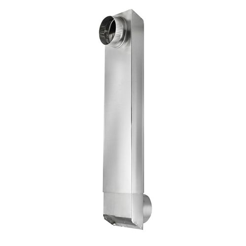 Main product image of 4" 90-Degree Aluminum Dryer Duct (Extends 24" to 41")