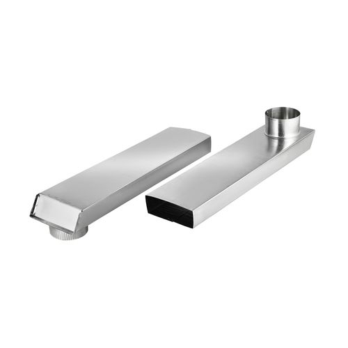 Main product image of 4" 90-Degree Aluminum Dryer Duct (Extends 24" to 41")