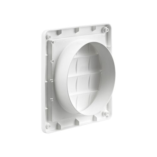 Main product image of 5" White Plastic Louvered Vent