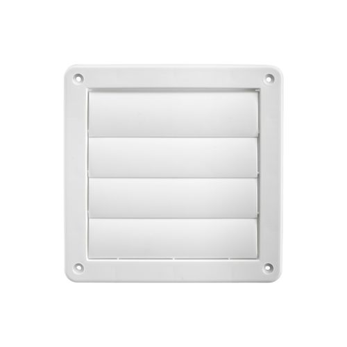 Main product image of 5" White Plastic Louvered Vent