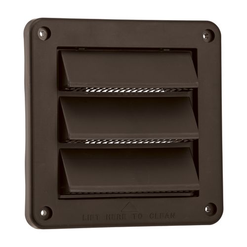 Main product image of 4" Louvered Air Intake Vent (Brown)
