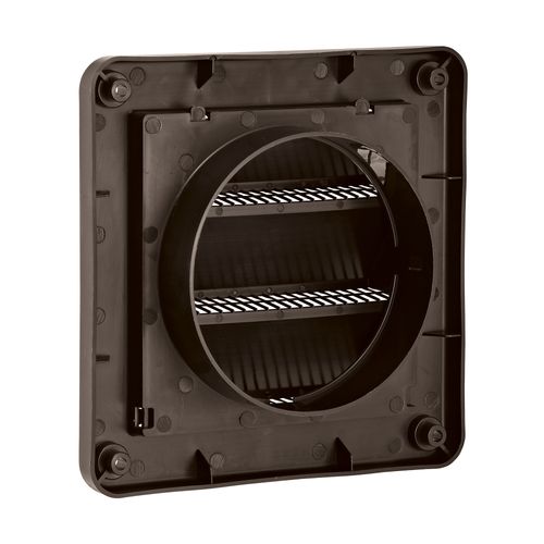Main product image of 4" Louvered Air Intake Vent (Brown)