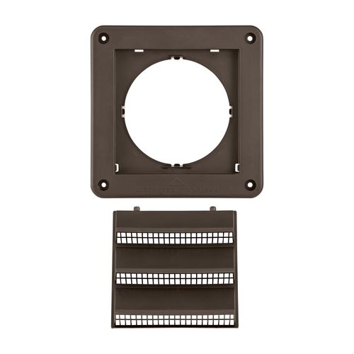 Main product image of 4" Louvered Air Intake Vent (Brown)
