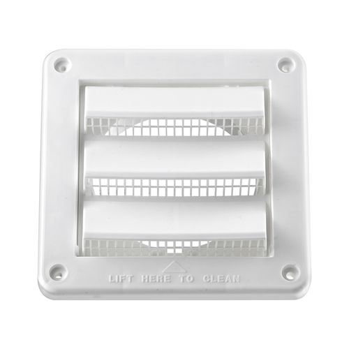 Main product image of 4" Louvered Air Intake Vent (White)