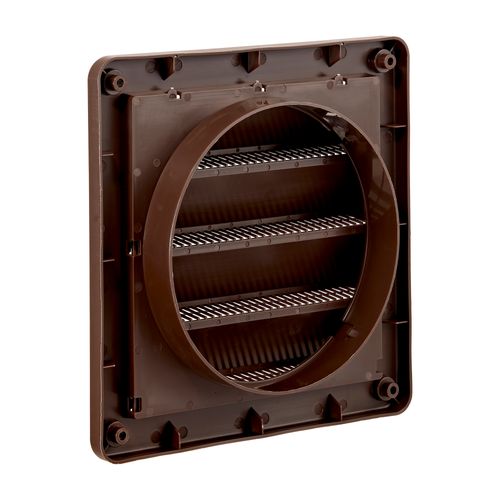 Main product image of 6" Louvered Air Intake Vent (Brown)