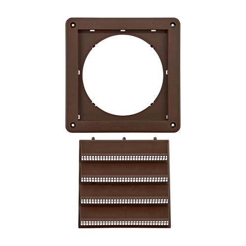 Main product image of 6" Louvered Air Intake Vent (Brown)