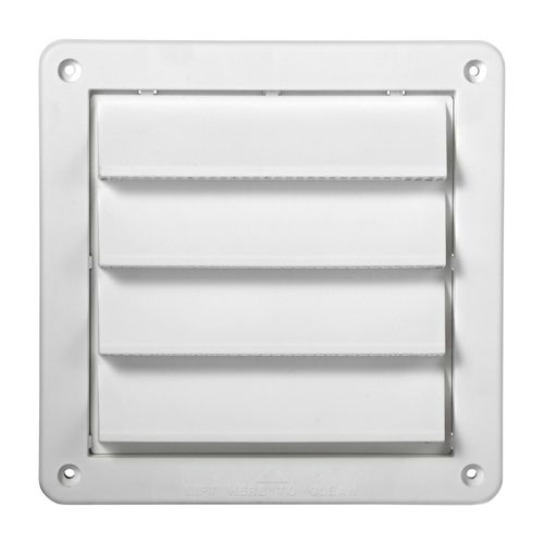 Main product image of 6" Louvered Air Intake Vent (White)