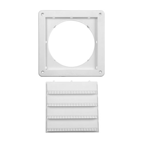 Main product image of 6" Louvered Air Intake Vent (White)