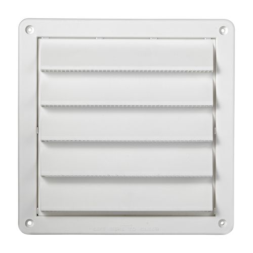 Main product image of 8" Louvered Air Intake Vent (White)